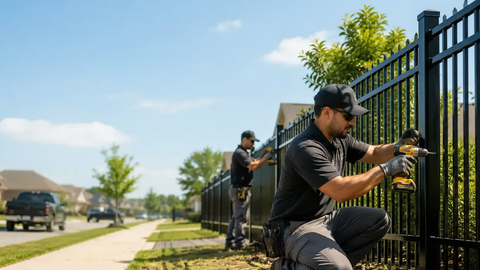 Metal Fence Installation in Lake Lynn, PA